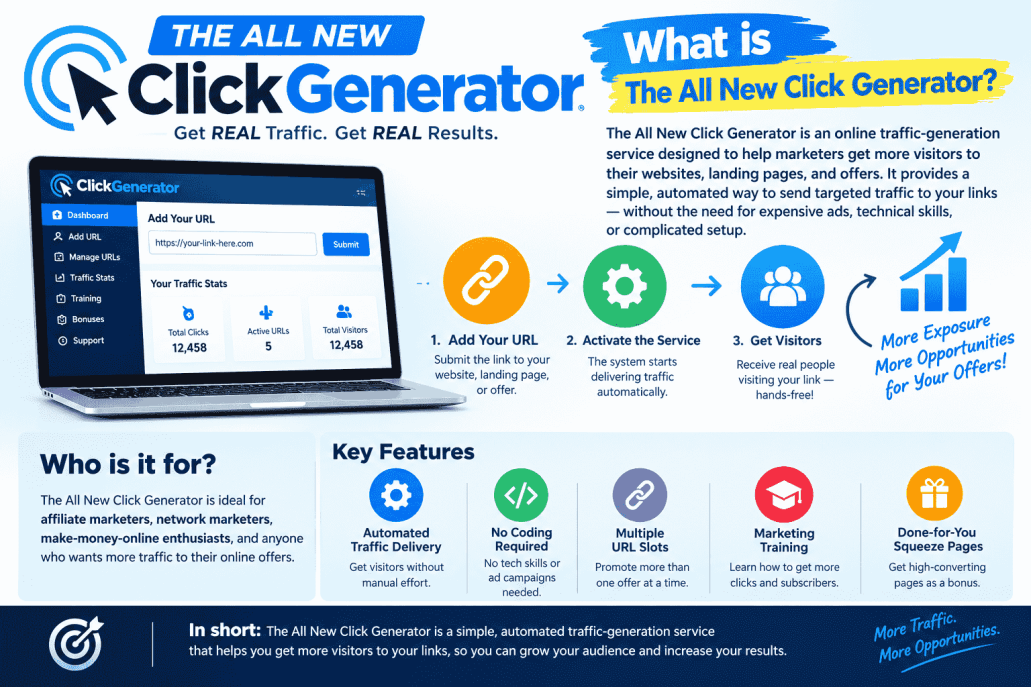 The All New Click Generator